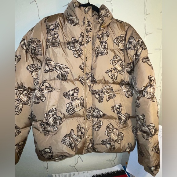 BURBERRY Thomas Bear Puffer Jacket Size 14y - Picture 3 of 14